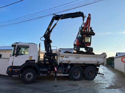 CAMION 6x4 Grue